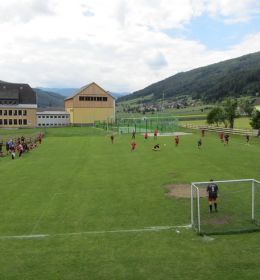 Fußballplatz beim Jugendhotel